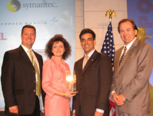 The Boneal team accepts the Small Business Administration’s “Prime Contractor of the Year” Award